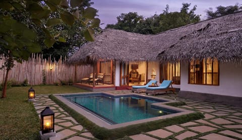 Seating area, Swimming pool, Inner courtyard view