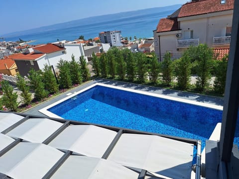 Day, Pool view, Sea view, Swimming pool