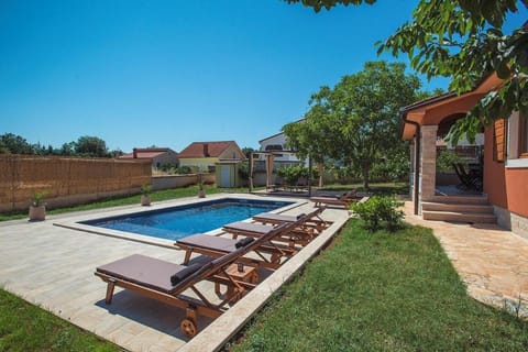 Pool view, sunbed