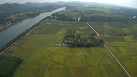 Natural landscape, Bird's eye view, Mountain view, River view