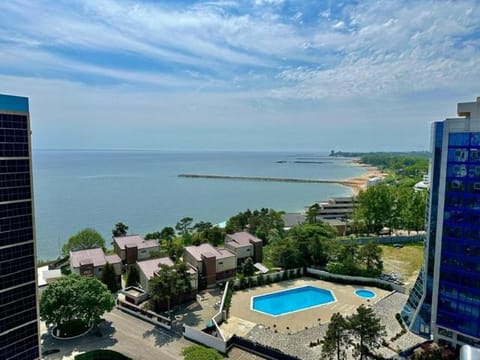 Property building, Day, Bird's eye view, Sea view