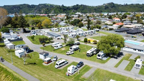 Whakatane Holiday Park Camping /
Complejo de autocaravanas in Whakatane