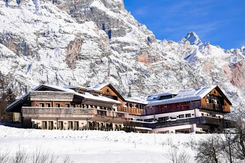 Property building, Natural landscape, Winter, Mountain view