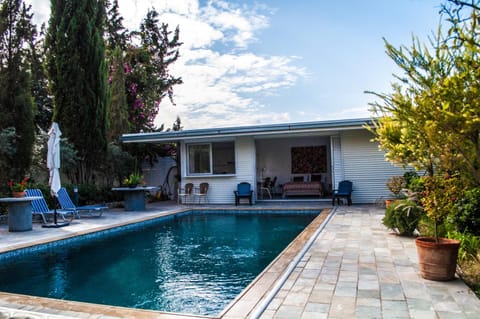 Patio, Garden view, Swimming pool