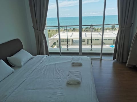 Bedroom, Sea view