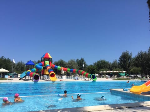 People, Aqua park, Swimming pool, Swimming pool, children