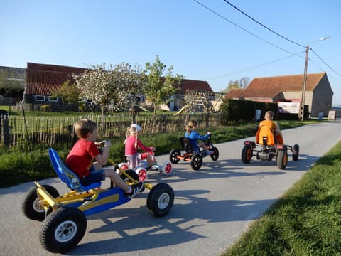 People, Children play ground, Garden, On site, Garden view, Street view, Sports, children, young children, older children, group of guests, Family