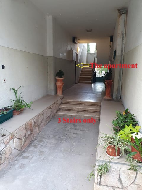 3 Stairs Only to Cozy Flat on Hillel st Condominio in Haifa