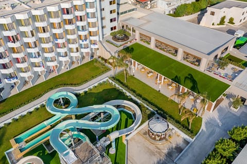 Bird's eye view, Children play ground, Aqua park