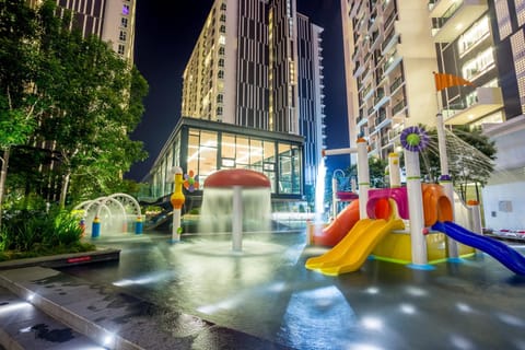 Natural landscape, Children play ground, Aqua park, Aqua park, Swimming pool, Swimming pool