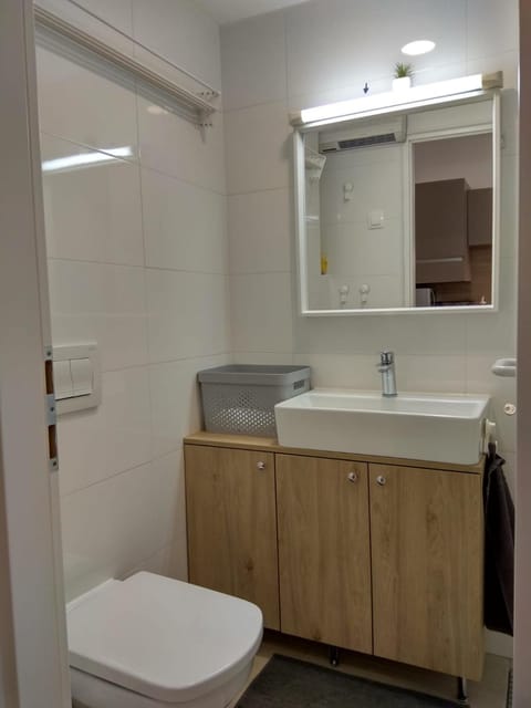 Shower, Toilet, Area and facilities