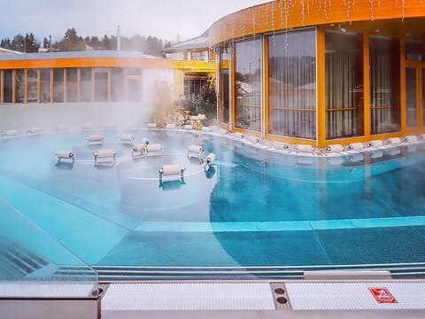 Winter, Hot Spring Bath, Swimming pool