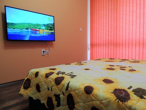 Bed, TV and multimedia, Bedroom