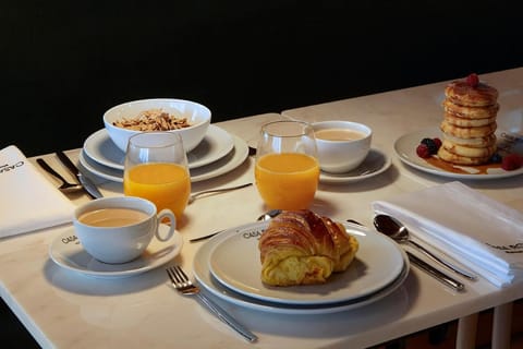 Food close-up, Continental breakfast