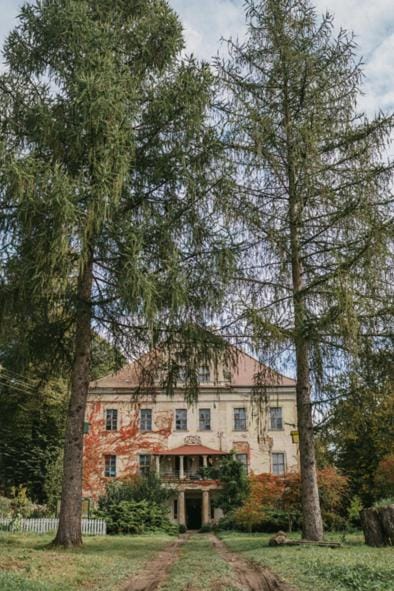 Property building, Garden view