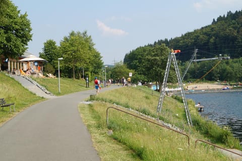 Beach, Aqua park