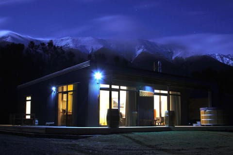 Night, Natural landscape, Winter, On site