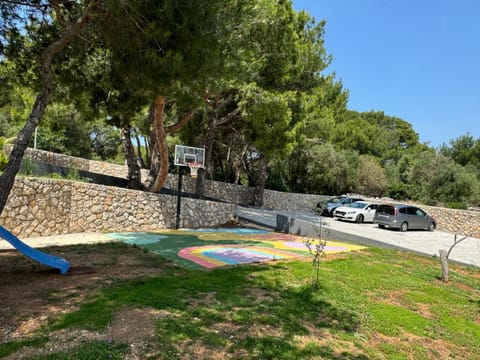 Children play ground, Parking