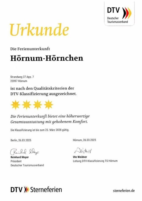 Ferienwohnung Hörnum Hörnchen Apartment in Nordfriesland