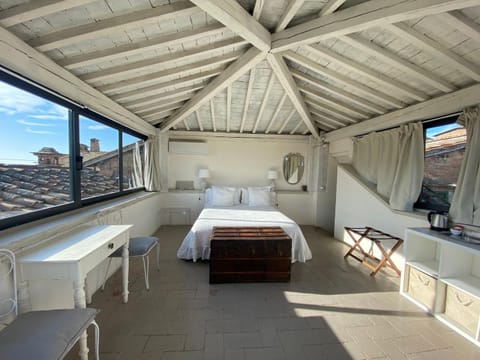 Bed, Natural landscape, View (from property/room), Photo of the whole room, Bedroom