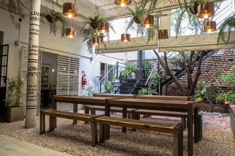 Patio, Dining area, Garden view