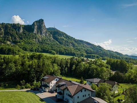 Neighbourhood, Bird's eye view, Mountain view