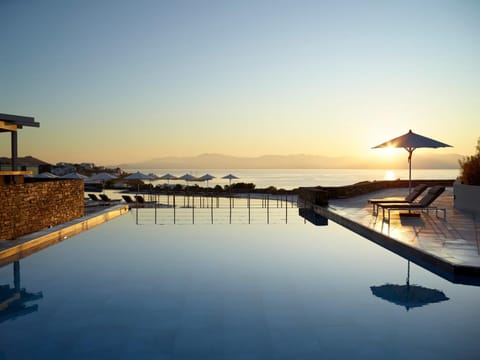 Sea view, Swimming pool, Sunrise