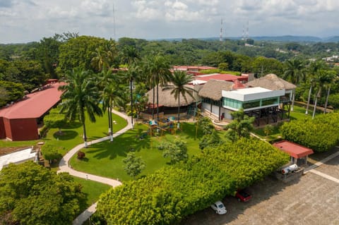 Property building, Garden view