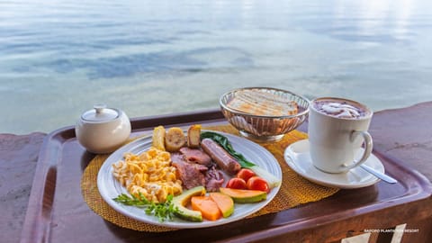 Sea view, Breakfast