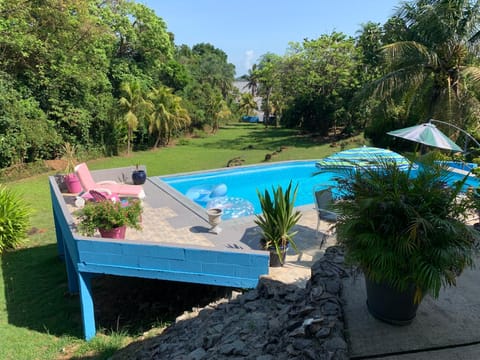 Property building, Pool view