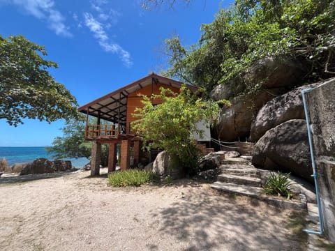 Property building, Facade/entrance, Natural landscape, Sea view