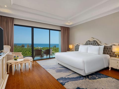 Bedroom, Sea view