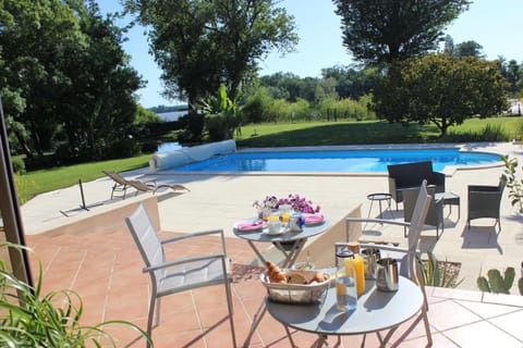 Pool view, Continental breakfast