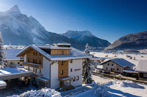 Property building, Neighbourhood, Winter, Mountain view