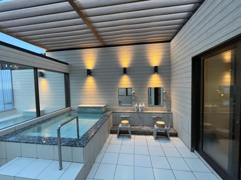 Shower, Hot Spring Bath, View (from property/room), Sea view, Open Air Bath, Bath