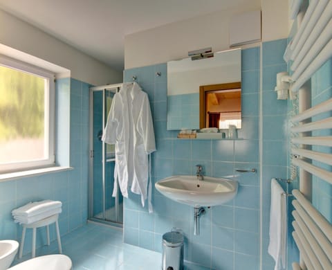 Shower, Bathroom, Landmark view, Mountain view