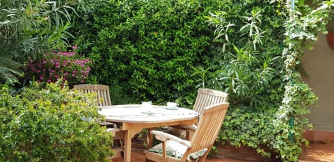 Patio, Spring, Day, Garden, Dining area, Garden view