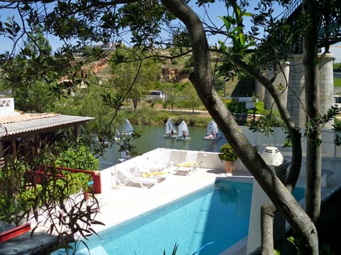 Pool view, River view