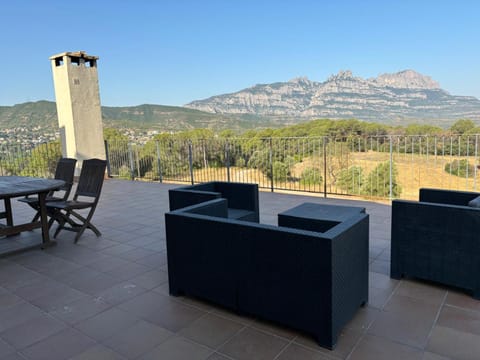 Natural landscape, Balcony/Terrace, Mountain view