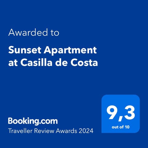 Sunset Apartment at Casilla de Costa Condo in Maxorata