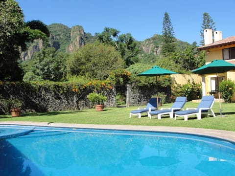 Day, Garden, Lounge or bar, On site, Garden view, Mountain view, Swimming pool