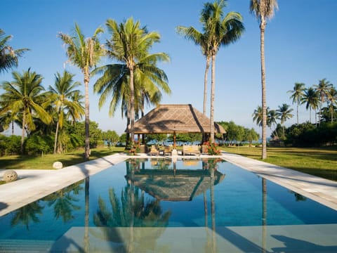 Patio, Garden, Swimming pool