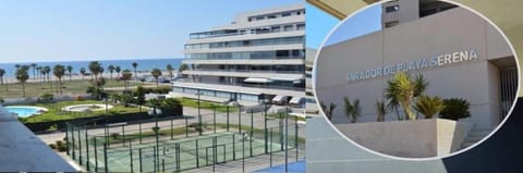 Apartamento Lujo, Primera linea playa, Garaje, Wifi, Piscina climatizada Condominio in Roquetas de Mar