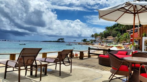 Patio, Day, Beach