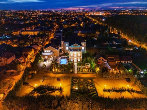 Property building, Night, Neighbourhood, Bird's eye view, City view, Street view, Location