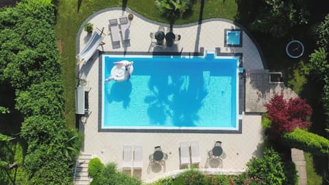 Bird's eye view, Garden, Pool view, Swimming pool