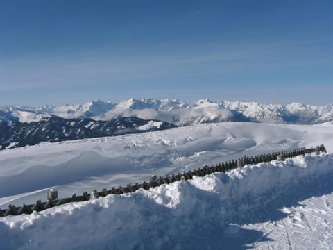 Natural landscape, Winter, Mountain view