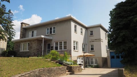 Property building, Facade/entrance, Day, Summer, Street view