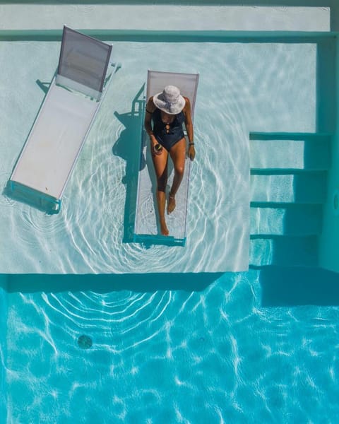 Bird's eye view, Swimming pool