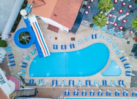 Bird's eye view, Aqua park, Swimming pool